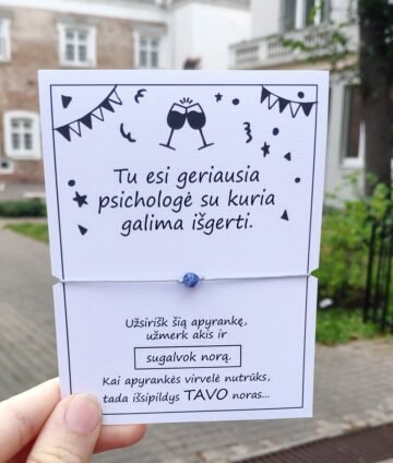 Tu esi geriausia psichologė
