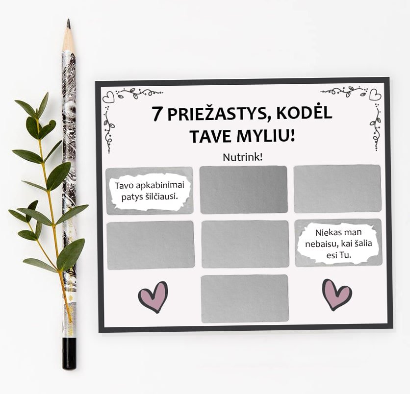 7 priežastys, kodėl tave myliu! 7 priežastys, kodėl tave myliu! - Image 2