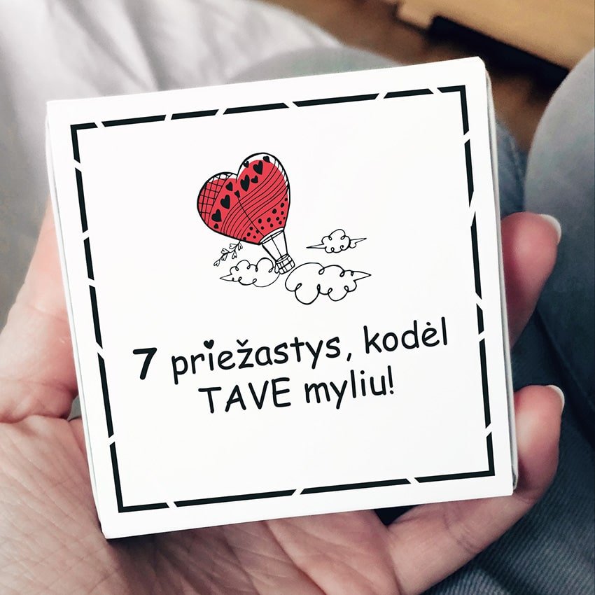 7 priežastys, kodėl TAVE myliu! 7 priežastys, kodėl TAVE myliu! - Image 1