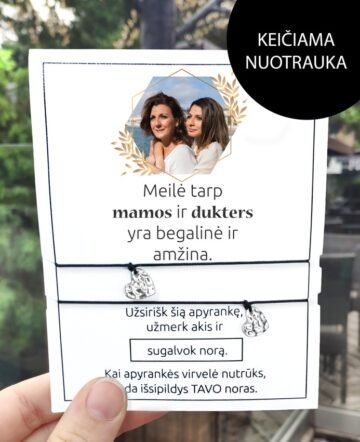 Meilė tarp mamos ir dukters (KEIČIAMA NUOTRAUKA)