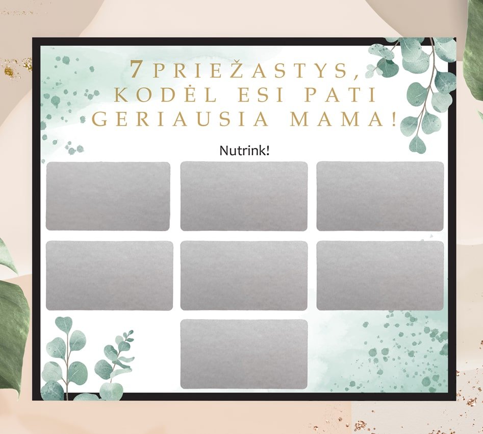 7 priežastys, kodėl esi pati geriausia mama! 7 priežastys, kodėl esi pati geriausia mama! - Image 2