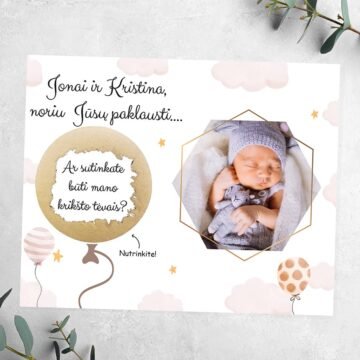 Ar sutinkate būti krikšto tėvais?