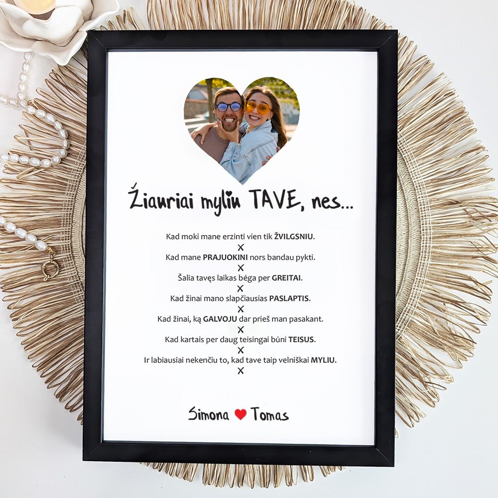 Žiauriai myliu TAVE, nes Žiauriai myliu TAVE, nes - Image 1