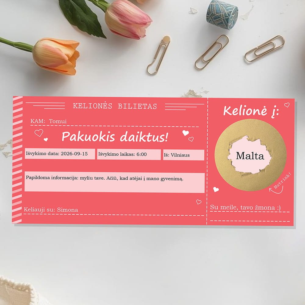Kelionės bilietas Kelionės bilietas - Image 1